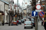 Na ulicy w powiatowym mieście Szydłowiec
