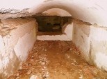 Podziemne korytarze i pomieszczenia schronw fortu zarzecznego Twierdzy Osowiec...