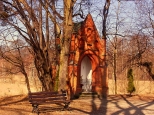 Spacer po parku przyklasztornym w Rudach