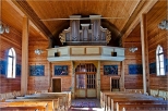 Wnętrze kościoła w Jeleniewie.
