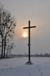 Przydrożny krzyż w Brochowie
