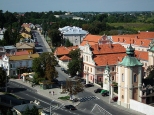 widok z wiey widokowej Bramy Opatowskiej - Sandomierz
