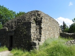 Ruiny redniowiecznego zamku na Lanckoroskiej Grze.