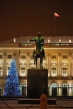 Książę Poniatowski przed Pałacem Namiestnikowskim