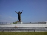 Sosnowiec-Zagórze.Pomnik Jana Pawła II.