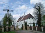 Gotycki kościół WNMP w Kurzelowie.