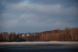 Północny kraniec jeziora Wysokie Brodno