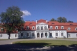 Domaniowski Palace situated on Lake Domaniowski near Radom.