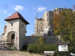 Ruiny zamku w Bobolicach