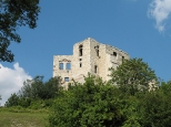 Zamek w Kazimierzu Dolnym w lato