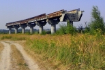opuszczony wiadukt na Majdanie
