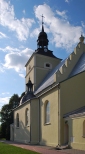 Lelów. Kosciół św. Marcina z XIV w. przebudowany w 1638r.