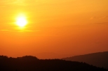 Hala Rycerzowa - zachód słońca