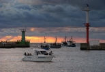 Władysławowo port - o świcie po rybkę