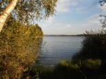 Jezioro Łąckie od strony Poręby