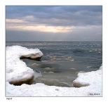 Sopot - morze zimą