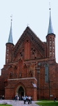 Frombork. Archikatedra-fasada frontowa.