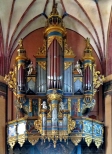 Frombork-archikatedra. Organy wykonane w warsztacie Daniela Nitrowskiego z 1684 roku.