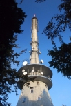 Wieża radiowo-telewizyjna na Łysej Górze.
