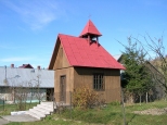 Krzywki - drewniana kapliczka z pocztku XIX w.