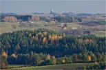 Suwalski Park Krajobrazowy z radarem NATO w tle.