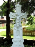 Cmentarz przy miejscowej cerkwi