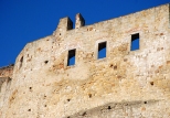 Odrzykoń - mury zamku