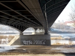Warszawa. Pod Mostem lsko-Dbrowskim.
