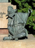 Staczyk z pomnika Matejki na Mokotowie
