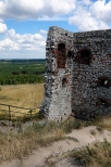 Fragment ruin zamku w Olsztynie kCzęstochowy