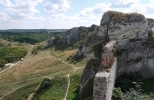 Fragment ruin zamku w Olsztynie kCzęstochowy