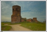 Koło - ruiny gotyckiego zamku na Wartą