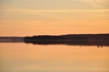 Jezioro Wigry, Zatoka Piaski - wieczr