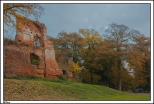 Milicz - ruiny zamku z IVX w.