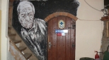 Graffiti na cianie w Chatce Puchatka-Poonina Wetliska