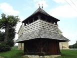 Drewniana cerkiewna dzwonnica