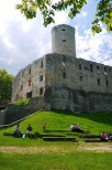 Ruiny zamku w Lipowcu.