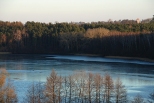 Południowy kraniec jeziora Wysokie Brodno