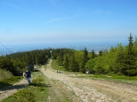 Beskid Śląski. Widok z Szyndzielni (1026 m n.p.m.) na Podbeskidzie