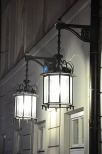 Lampy przy paacu prezydenckim. Warszawa