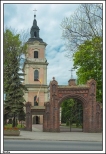 Krobia - barokowy kościół parafialny św. Mikołaja z XVIII w.