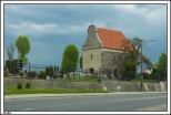 Krobia - romański kościół cmentarny św. Idziego z XIII w.