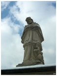 Pomnik św. Nepomucena na Rynku Starego Miasta w Bielsku-Białej