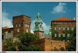 Krakw - zblienie na Wawel _ zdjcie zwykonane z odzi turystycznej na Wile