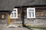 Stara chata w Białowieży...