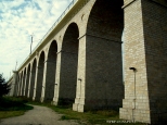 most kolejowy w Bolesawcu nad rzek Bbr