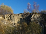 Beskid lski. Kamienioom na Koczym Zamku ( 846mn.p.m.)