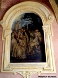 malowida cienne przy gwnej furcie klasztoru kameduw na krakowskich Bielanach