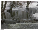 Gouchw - prg wodny w okolicy eremia bobrw na parkowej rzece