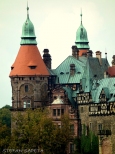 Zamek Ksi  - widok z platformy widokowej
